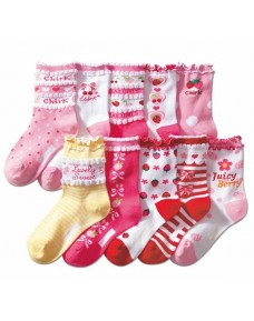 Lovely Girl's Socks ~10 sweet Designs